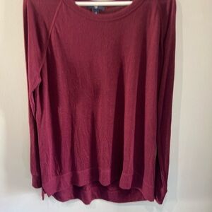 GAP Deep Red Long Sleeve Shirt